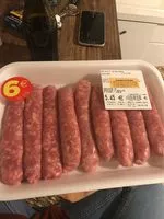 Mängden socker i Saucisse de toulouse