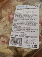 Mängden socker i Salade strasbourgeoise