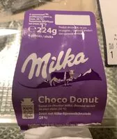 Mängden socker i Donut milka