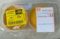 Mängden socker i Tartelettes Citron X2