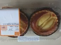 Mängden socker i Tartelette Poire +2