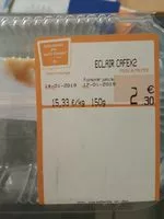 Mängden socker i Éclair café