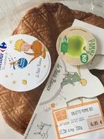 Mängden socker i Galette pomme bio