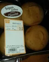 Mängden socker i Beignets moelleux parfum au chocolat