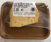 Mängden socker i Gouda hollandais au cumin