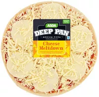Mängden socker i ASDA Deep Pan Cheese Meltdown