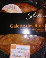 Mängden socker i Galette des rois