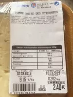 Mängden socker i Tomme Noire des Pyrénées
