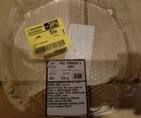 Mängden socker i tarte framboises 6 parts