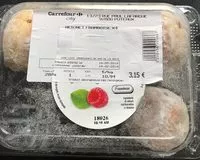 Mängden socker i Beignet framboise