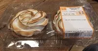 Mängden socker i Tartelettes citron meringuées