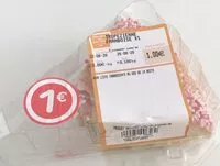 Mängden socker i Tropezienne framboise