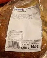 Mängden socker i Pain au mais