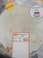 Mängden socker i Galette des rois au nutella