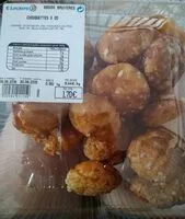 Mängden socker i Chouquettes