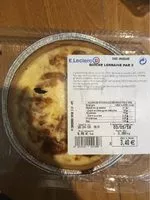 Mängden socker i Quiche Lorraine