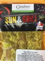 Mängden socker i Aiguillettes de poulet marinées