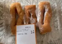 Mängden socker i Bugnes