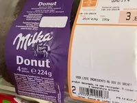 Mängden socker i Donut