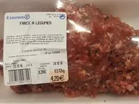 Mängden socker i farce a legumes