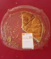 Mängden socker i Galette des rois