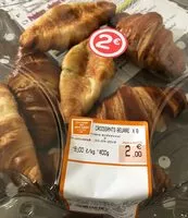 Mängden socker i Croissants au beurre