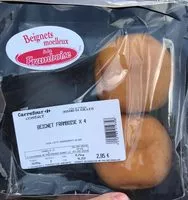 Mängden socker i Beignets moelleux a la framboise