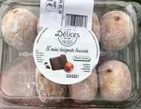 Mängden socker i Beignet chocolat noisette