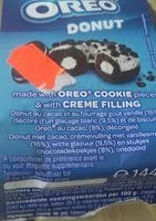 Mängden socker i Donut oreo