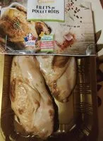 Mängden socker i Filets de poulet rotis