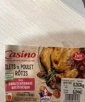 Mängden socker i Filet de poulet rôtis