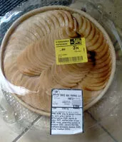 Mängden socker i tarte aux pommes