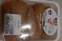 Mängden socker i Filets de poulet