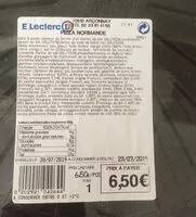 Mängden socker i Pizza normande