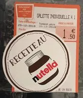 Mängden socker i Galette des Rois au Nutella