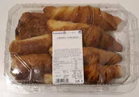 Mängden socker i 4 croissants + 4 pains au chocolat