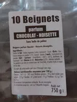 Mängden socker i beignets fourrés