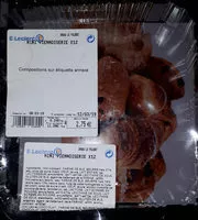 Mängden socker i Mini Viennoiserie - Croissants, Pains aux raisins, Pains au chocolat