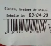 Mängden socker i Pain bûcheron