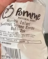 Mängden socker i Sesame Energy Balls