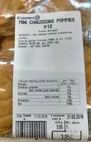 Mängden socker i Mini Chaussons Pommes x12