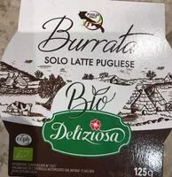 Mängden socker i Burrata