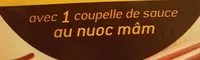 Mängden socker i Sauce nuoc mâm