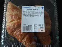 Mängden socker i Croissant beurre