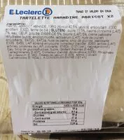 Mängden socker i Tartelette amandine abricot