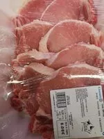 Mängden socker i Côtes de porc