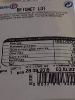 Mängden socker i Beignet chocolats