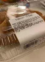 Mängden socker i 6 croissants pur beurre