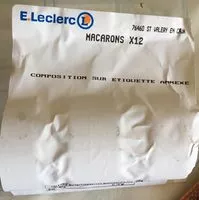 Mängden socker i Macaron x12