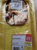 Mängden socker i Filet de poulet